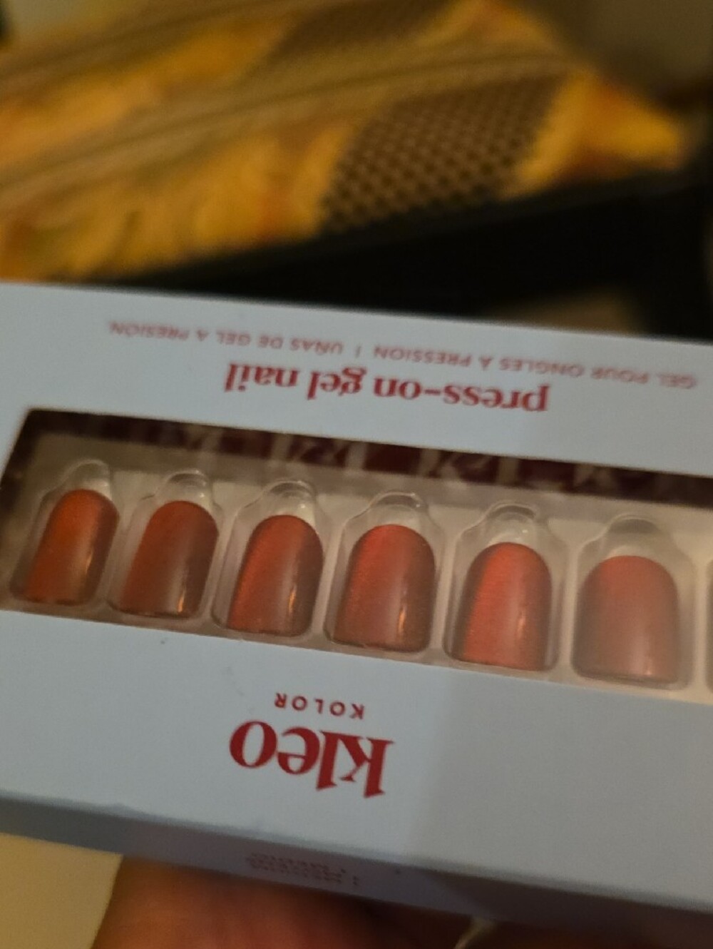 Kleo Kolor Press-On Gel Nails - Scarlet Success 30pc - Picture 5 of 6